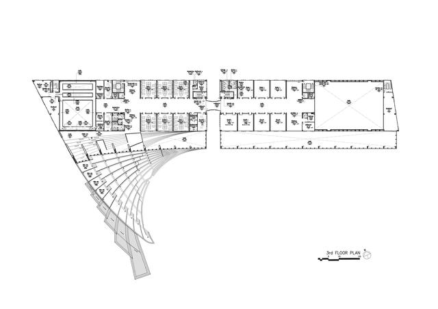 扇形展开，泰国吞武里校园 SISB / Plan Architect