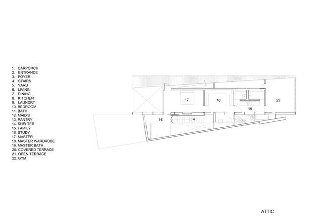 新加坡住宅别墅案例-Faber Terrace HYLA Architects （374m2）