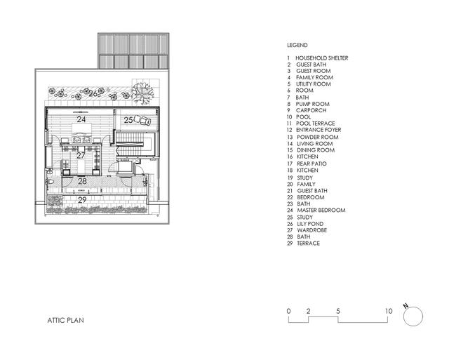 新加坡住宅别墅案例-Chiltern House Warner Wong Design （493m2）