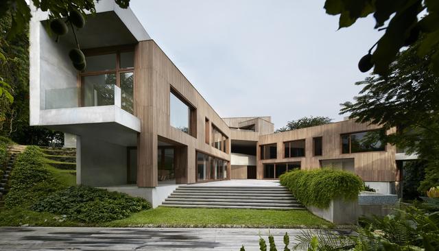 新加坡住宅别墅案例-Astrid Hill House Tsao & McKown Architects