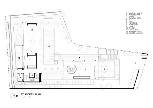 新加坡住宅别墅案例-Secret Garden House Wallflower Architecture