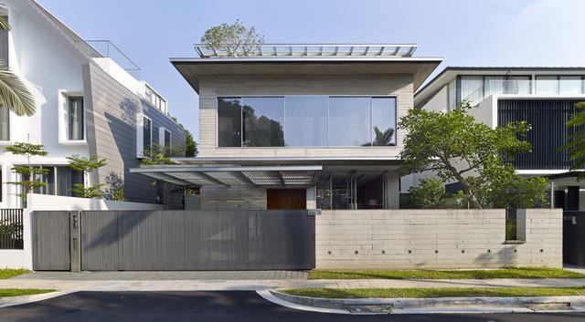 新加坡住宅别墅案例-Chiltern House Warner Wong Design （493m2）