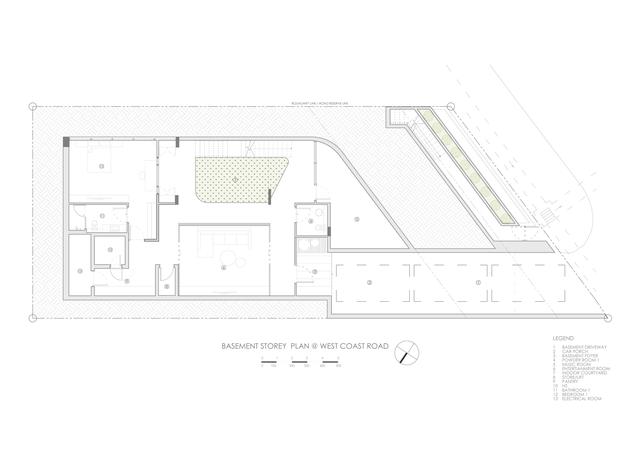 新加坡住宅别墅案例-Screen House Poiesis Architects （950m2）