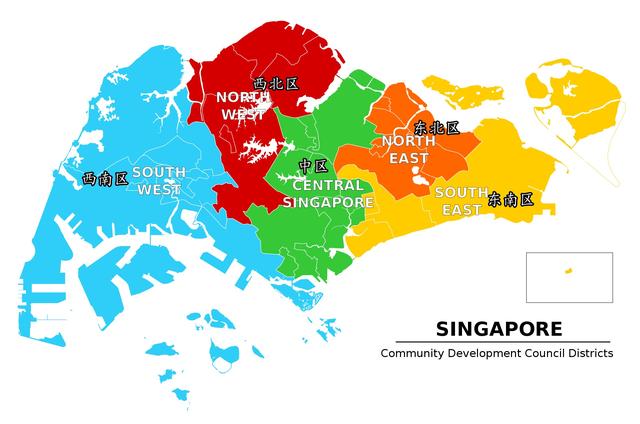 新加坡：行政区划是什么样的？是否设立省或州？