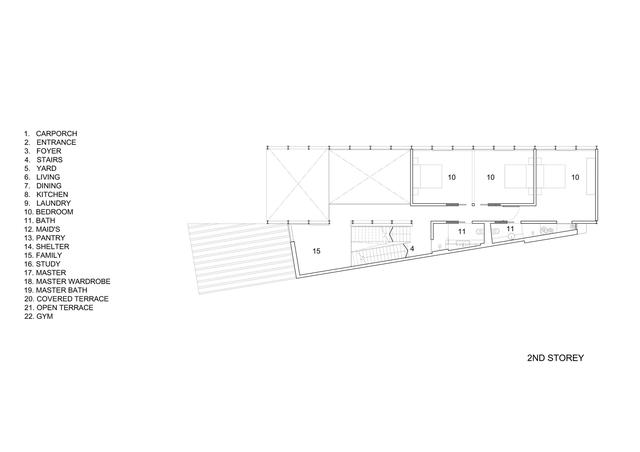 新加坡住宅别墅案例-Faber Terrace HYLA Architects （374m2）