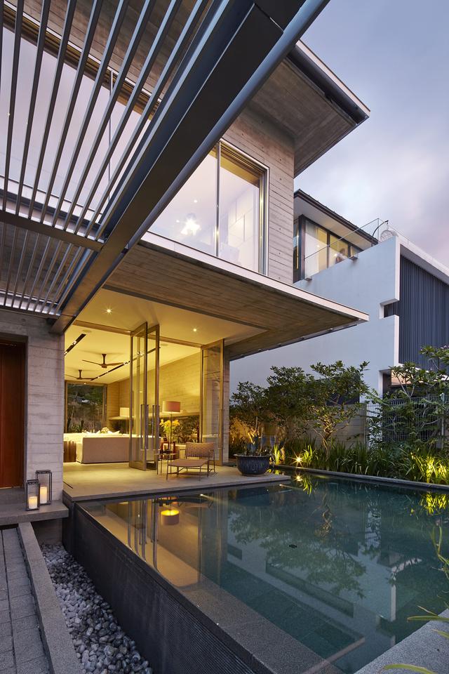 新加坡住宅别墅案例-Chiltern House Warner Wong Design （493m2）