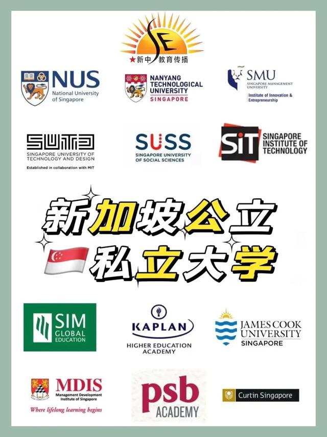 新加坡热门大学盘点