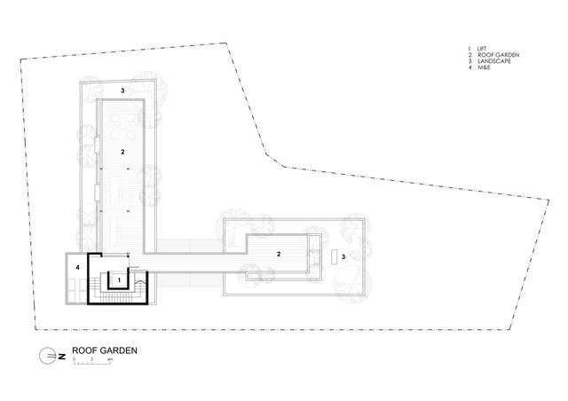 新加坡住宅别墅案例-Secret Garden House Wallflower Architecture