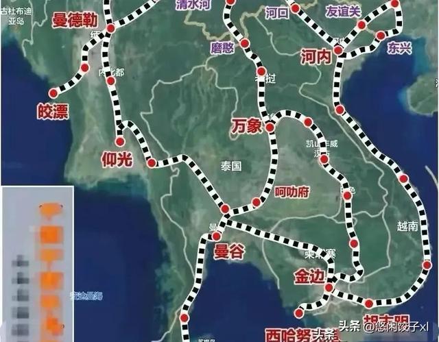 若中老柬铁路通车，人口都在千万的越南胡志明市、泰国曼谷市获益