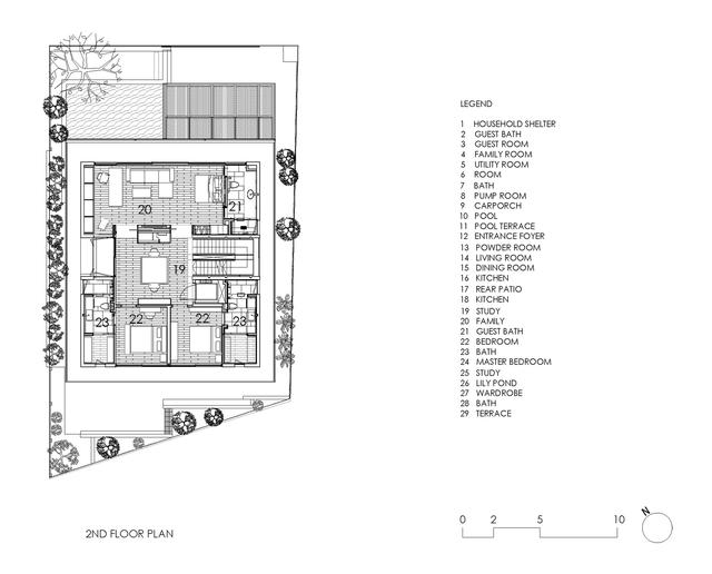 新加坡住宅别墅案例-Chiltern House Warner Wong Design （493m2）