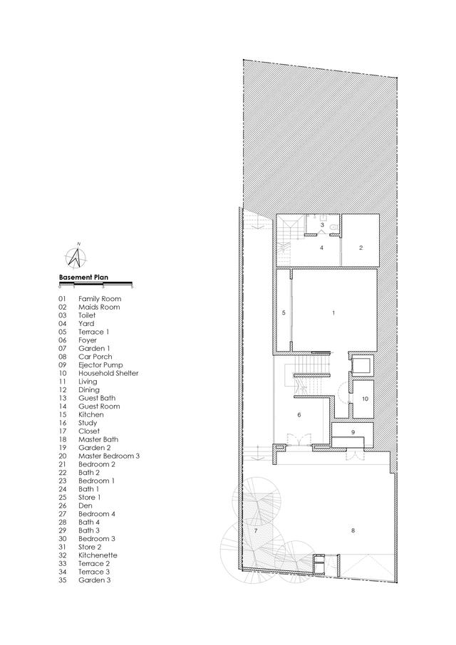 新加坡住宅别墅案例-House at Namly Place Designshop (565m2)