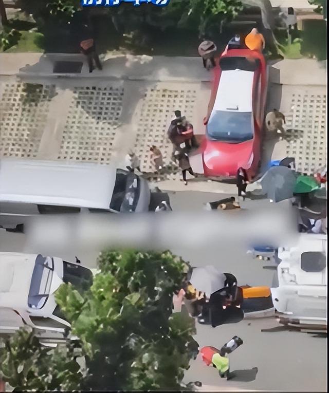 新加坡两岁女童被父亲倒车碾死，妻子坐地痛哭、场面令人心痛