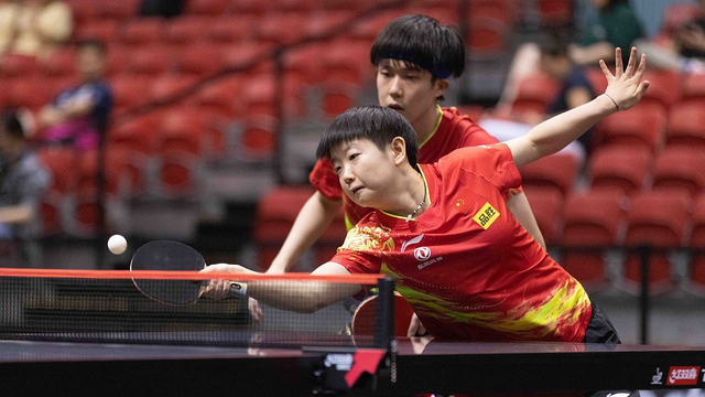 世乒联大满贯赛新加坡站：王楚钦/孙颖莎夺得混双冠军