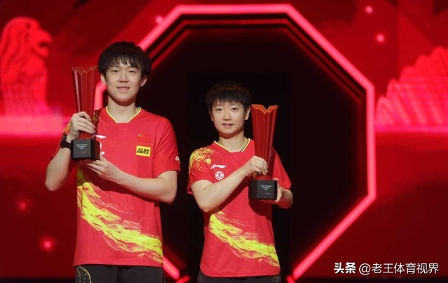 新加坡大满贯首金诞生，王楚钦/孙颖莎3-1张本智和/早田希娜