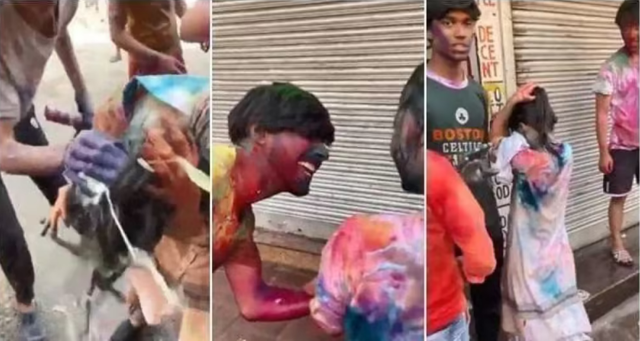 日本女孩在印度洒红节遭多名男子性骚扰，没想到她却还要道歉！