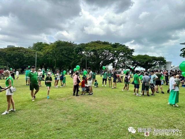 新加坡也过爱尔兰国庆日？到处都是“小绿人”~