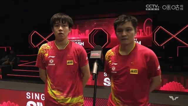 【WTT新加坡大满贯】小胖头组合双打首秀顺利晋级八强