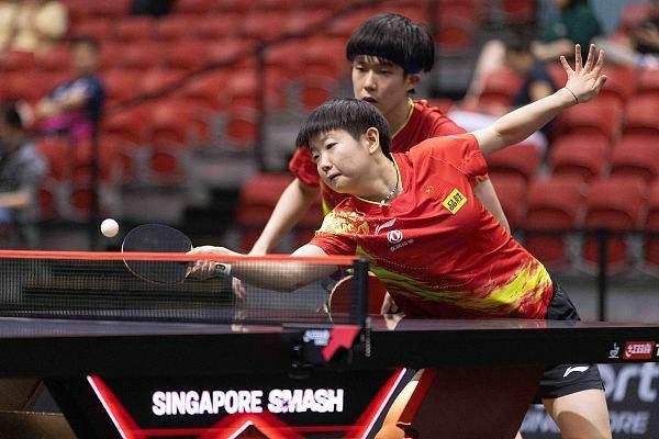 WTT新加坡大满贯｜王楚钦/孙颖莎逆转韩国强敌进四强