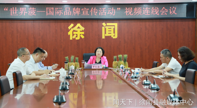 事关菠萝！县委书记罗红霞连线中国新加坡商会