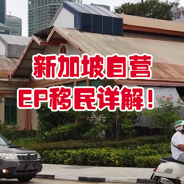 新加坡自营EP移民详解！#新加坡