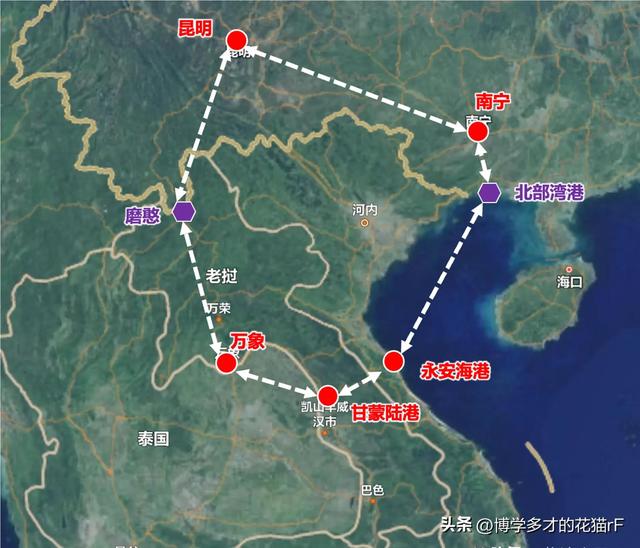 俄乌冲突后，泰国、越南、缅甸都想接入国际标准轨距的中国铁路