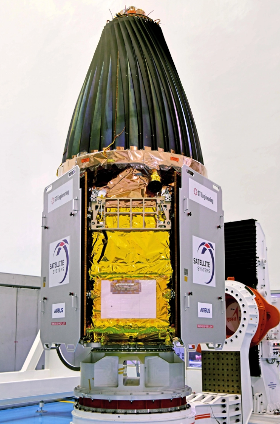 印度极地卫星运载火箭发射新加坡两颗卫星