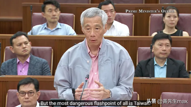 台湾“国民党”侯友宜刚到新加坡，就被新加坡总理警告