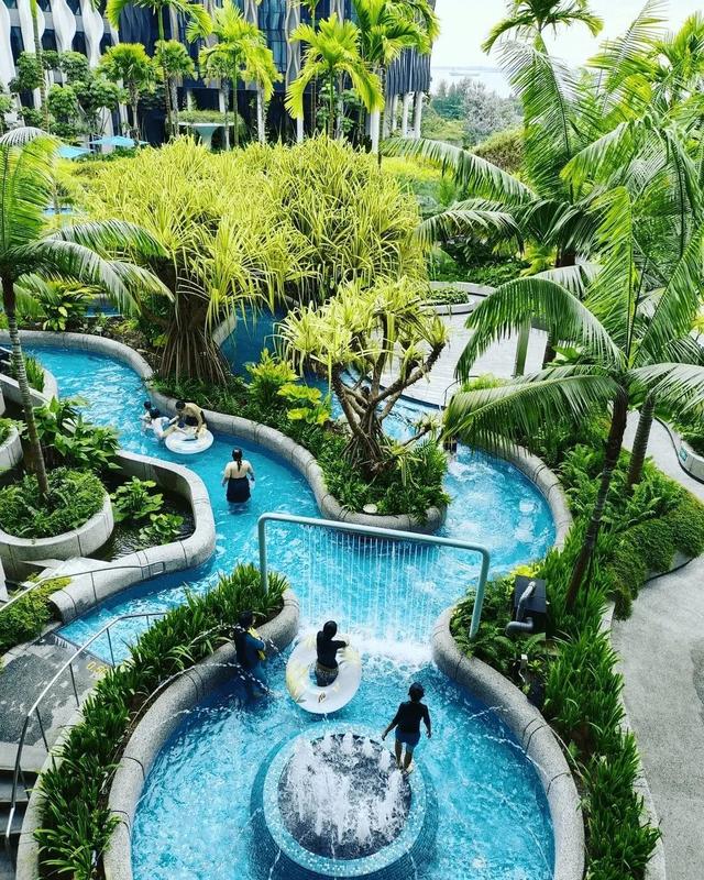 俯看滨海湾，畅玩游乐设施，新加坡这11家酒店游泳池不能错过！