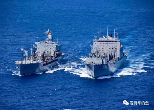 美国海军水面舰艇航渡与补给（中）