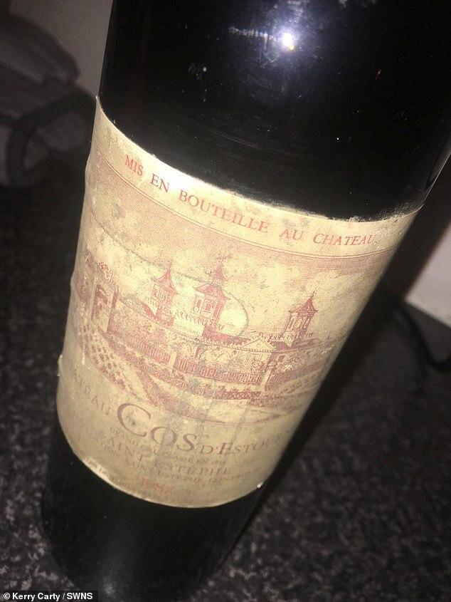 英国妈妈学校花4块钱得到一瓶法国红酒，竟是82年版，卖了1600元