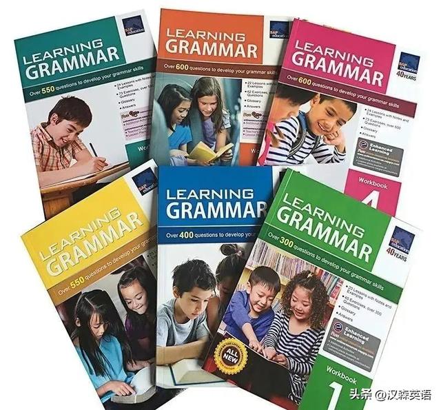 覆盖小学英语语法！新加坡语法全套SAP Learning Grammar 1-6