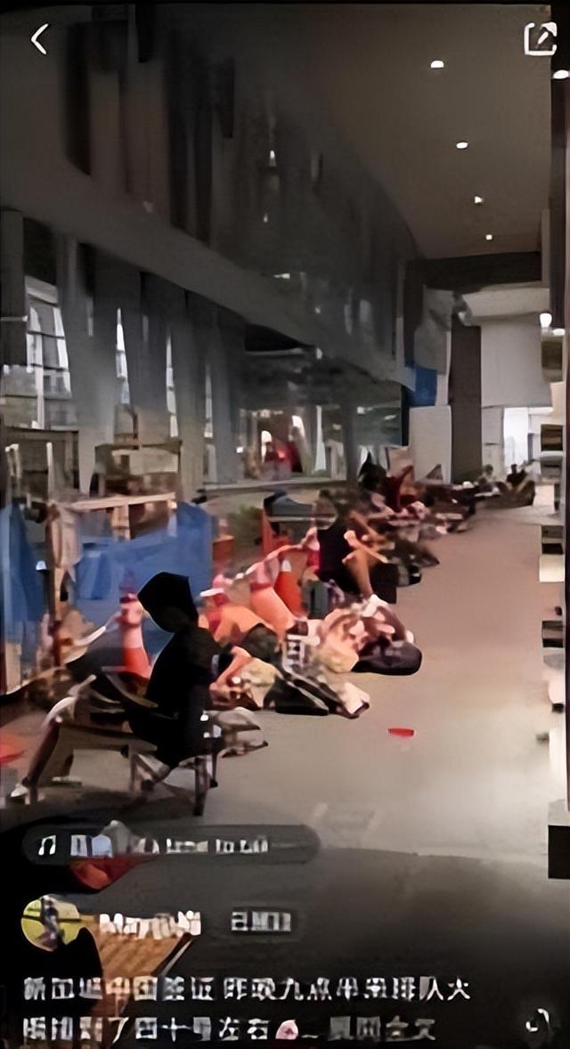 驻新加坡的中国签证中心成网红地天花板，携草席+帐篷排长龙