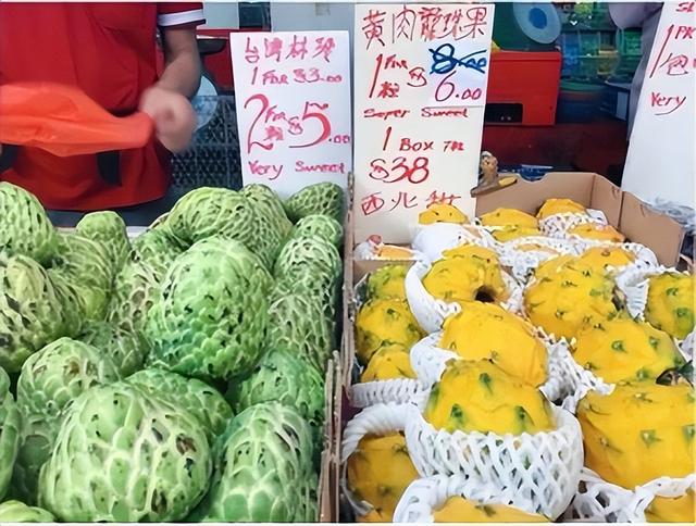 新加坡水果“预订”涨价，网友兴叹：水果不够青菜来凑