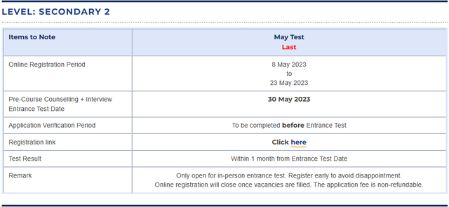 注意！入学考试时间！2023新加坡三育中小学5月最新考试报名启动