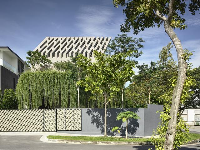 阴阳调和的混凝土住宅，新加坡