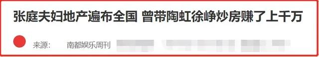 大难临头各自飞！徐峥陶虹“逃离”国外，8亿资产全部转到美国？