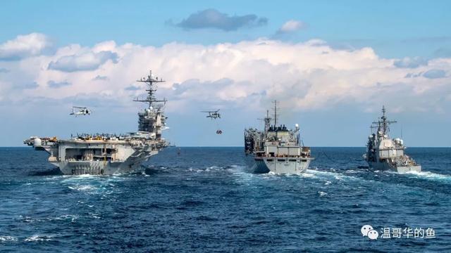 美国海军水面舰艇航渡与补给（中）