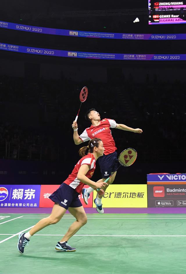 （体育）羽毛球——苏迪曼杯：中国对阵新加坡