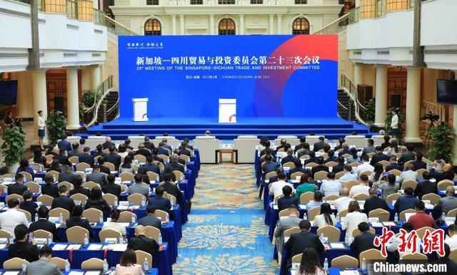 新加坡—四川贸易与投资委员会举行第二十三次会议 聚焦数字经济和绿色发展