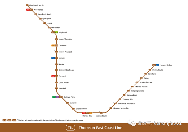 新加坡汤东线又有一段即将通车！通勤时间缩短近一半