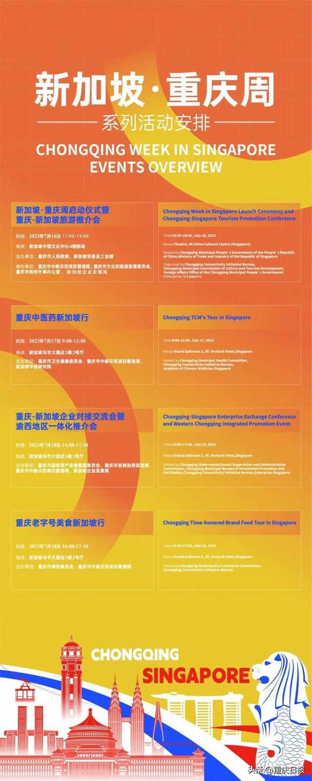 90件巴渝非遗文创展品游“狮城” “新加坡·重庆周”16日正式启动