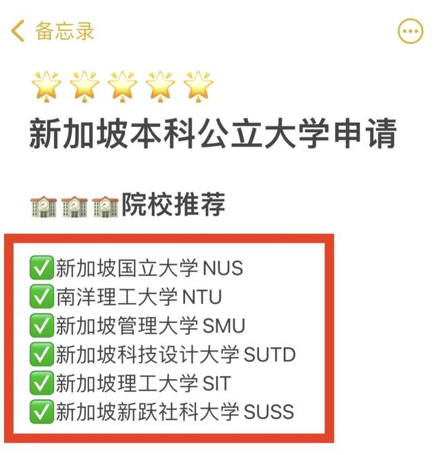 新加坡本科留学➡公立🆚私立申请条件汇总